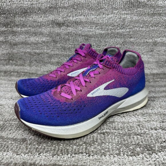 Brooks Shoes Womens Size 8 Levitate 2 Running Sneakers Purple 1202791B520 - Picture 2 of 9